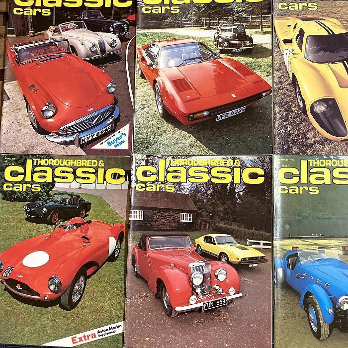 B1720　1978　　12冊セット「THOROUGHBRED&Classic cars」 クラシックカー 英国車 カスタム 古本　雑誌 旧車　ビンテージ　自動車_画像4