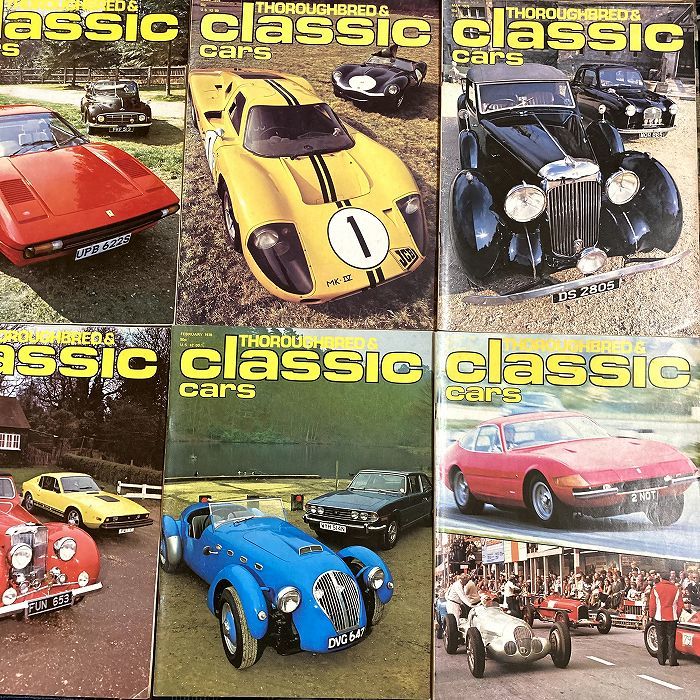 B1720　1978　　12冊セット「THOROUGHBRED&Classic cars」 クラシックカー 英国車 カスタム 古本　雑誌 旧車　ビンテージ　自動車_画像5