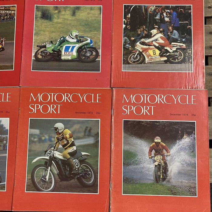 B1917 1979 12冊セット「MOTORCYCLE SPORT」モーターサイクル B1917 1979 12冊セット「MOTORCYCLE SPORT」モーターサイクル