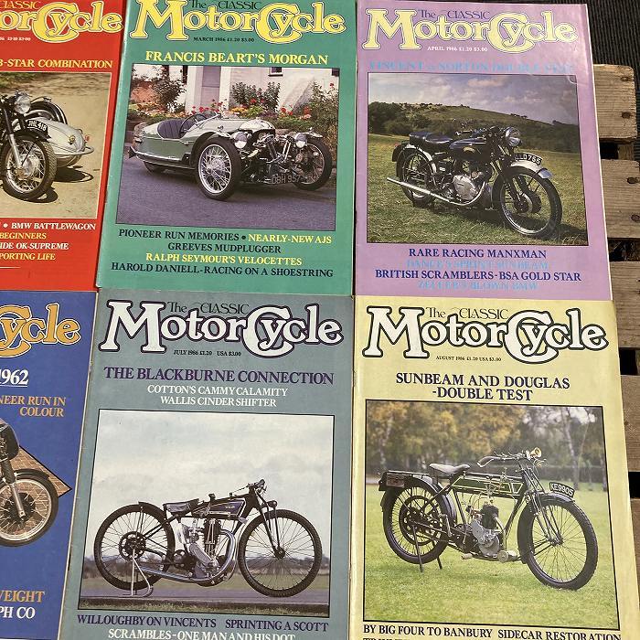 B1950　1986　12冊セット 「THE CLASSIC MOTORCYCLE」クラシックモーターサイクル 旧車 　オートバイ　ヴィンテージバイク　ビンテージ_画像3