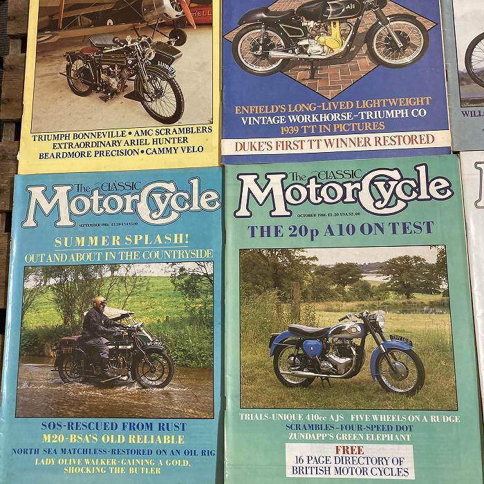 B1950　1986　12冊セット 「THE CLASSIC MOTORCYCLE」クラシックモーターサイクル 旧車 　オートバイ　ヴィンテージバイク　ビンテージ_画像4