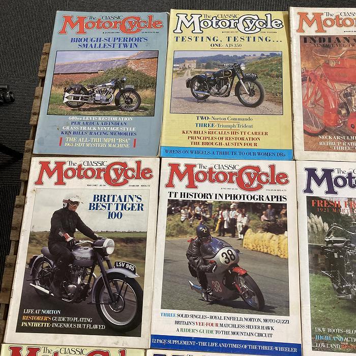 B1951　1987　12冊セット 「THE CLASSIC MOTORCYCLE」クラシックモーターサイクル 旧車 　オートバイ　ヴィンテージバイク　ビンテージ_画像2
