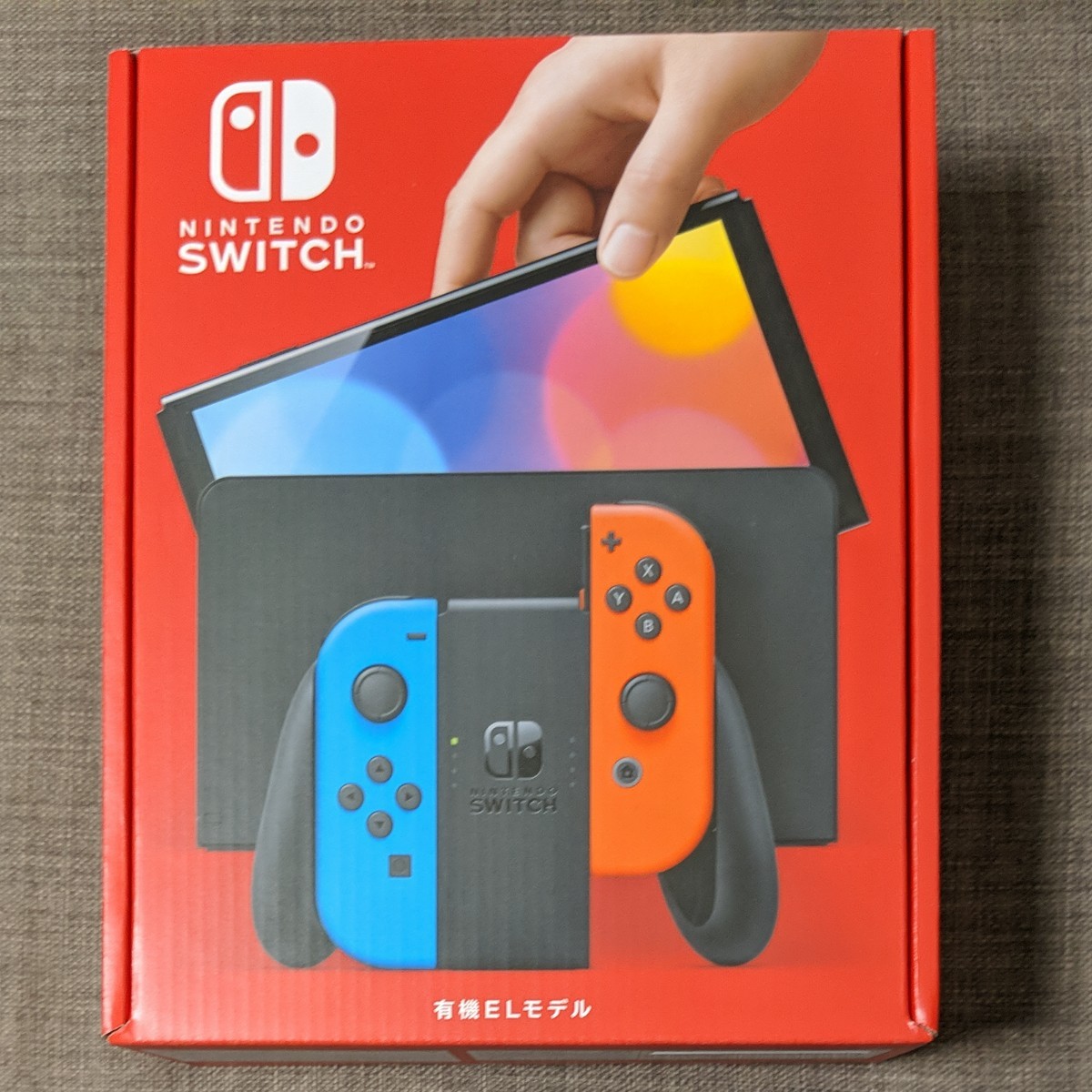 Paypayフリマ 新品 ニンテンドースイッチ有機elモデル ネオンブルーネオンレッド 未使用品 Nintendo Switch任天堂青赤本体