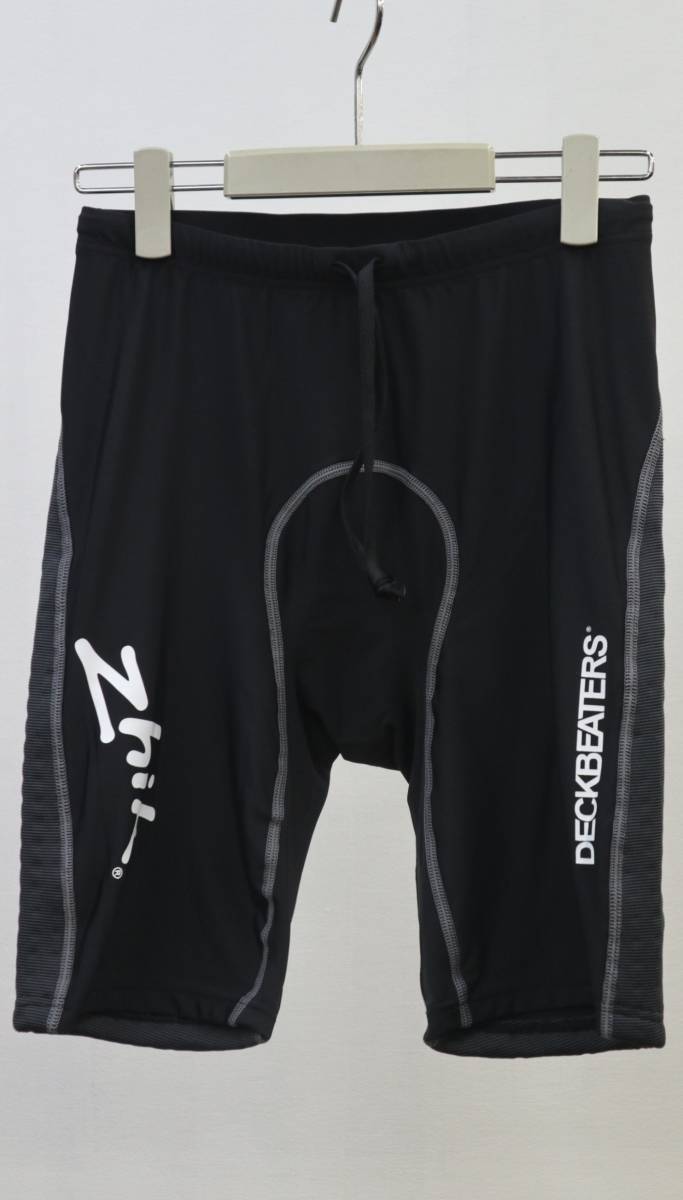大特価 意味 デッキビーター ショーツ サイズ/M ブラック 兼用 セーリングパンツ ザイク Zhik ウエア