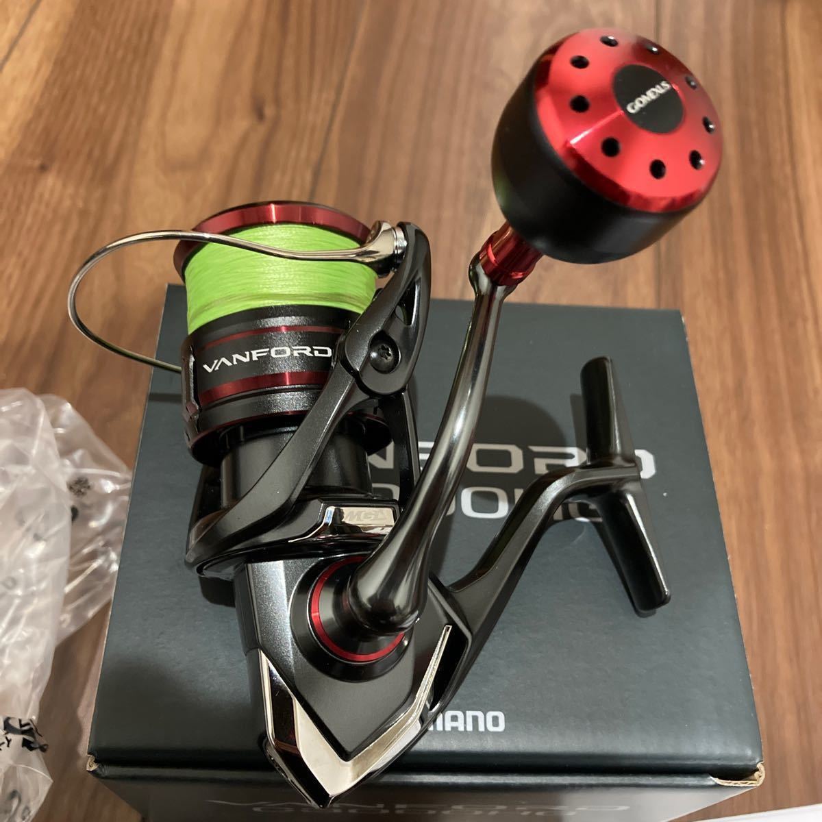 新品未使用 シマノ 20 ヴァンフォード c3000HG ベアリング追加 新品未使用 シマノ 20 ヴァンフォード c3000HG ベアリング追加