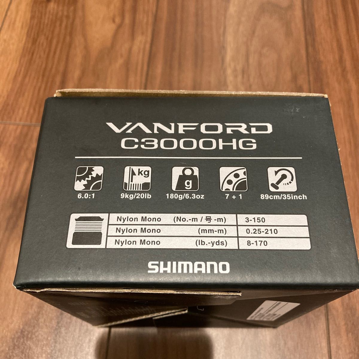 新品未使用 シマノ 20 ヴァンフォード c3000HG ベアリング追加 新品未使用 シマノ 20 ヴァンフォード c3000HG ベアリング追加
