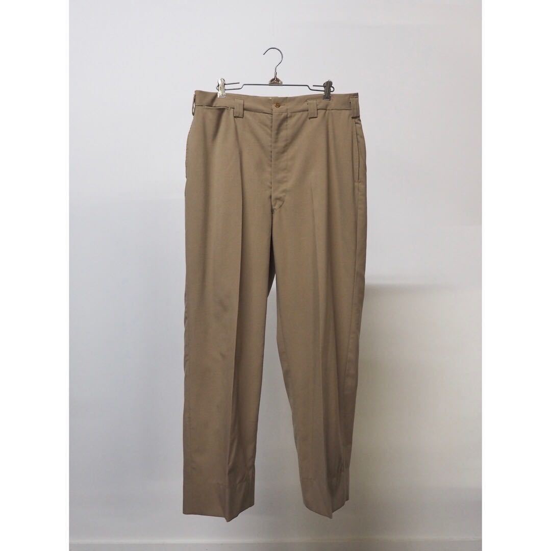 50s US.ARMY ウールオフィサーパンツ 35R TROUSERS TROPICAL WORSTED