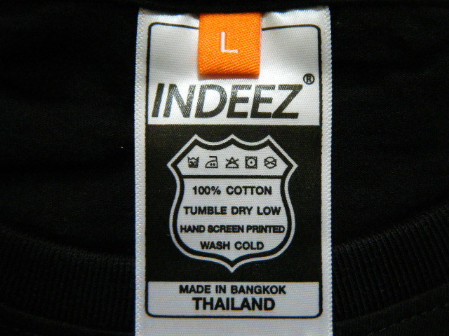 INDEEZ バットマン 半袖Tシャツ L 黒 Z9651 身幅約55cm　新品　パロディ_画像3