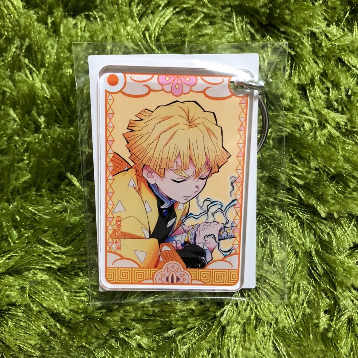未開封】鬼滅の刃 キーホルダー 我妻善逸【くら寿司】|PayPayフリマ 鬼滅の刃 くら寿司 キーホルダー(我妻善逸)