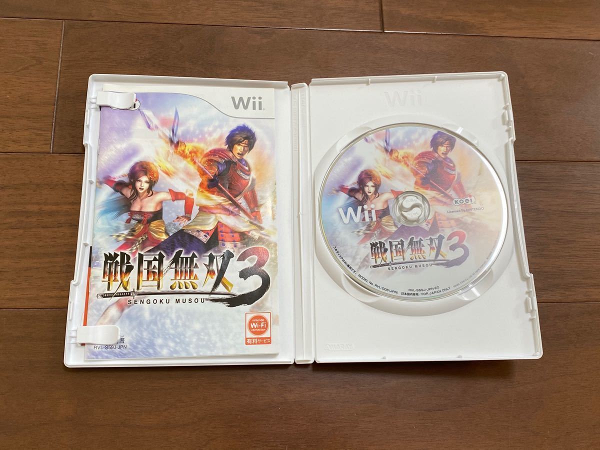 Wii  戦国無双3 Wiiソフト