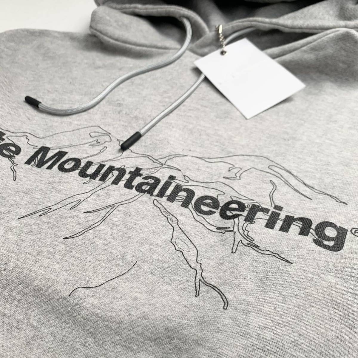 新品正規 2020AW ホワイトマウンテニアリング White Mountaineering ロゴ スウェット プルオーバー パーカー 3 定2.3万 肉厚裏毛 送料無料_画像3