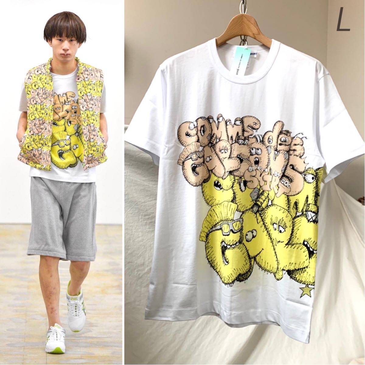 新品】COMME des GARCONS SHIRT×KAWS 2021AW-