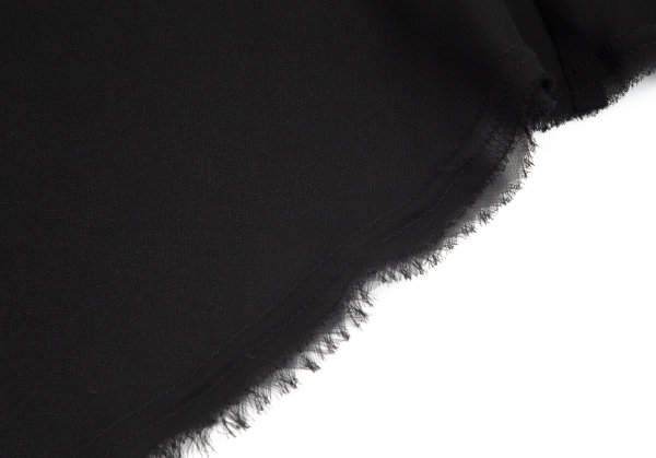  Comme des Garcons COMME des GARCONS volume knitted switch see-through skirt black S [ lady's ]