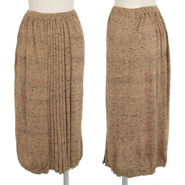  Jurgen Lehl JURGEN LEHLnep knitted skirt mocha M [ lady's ]