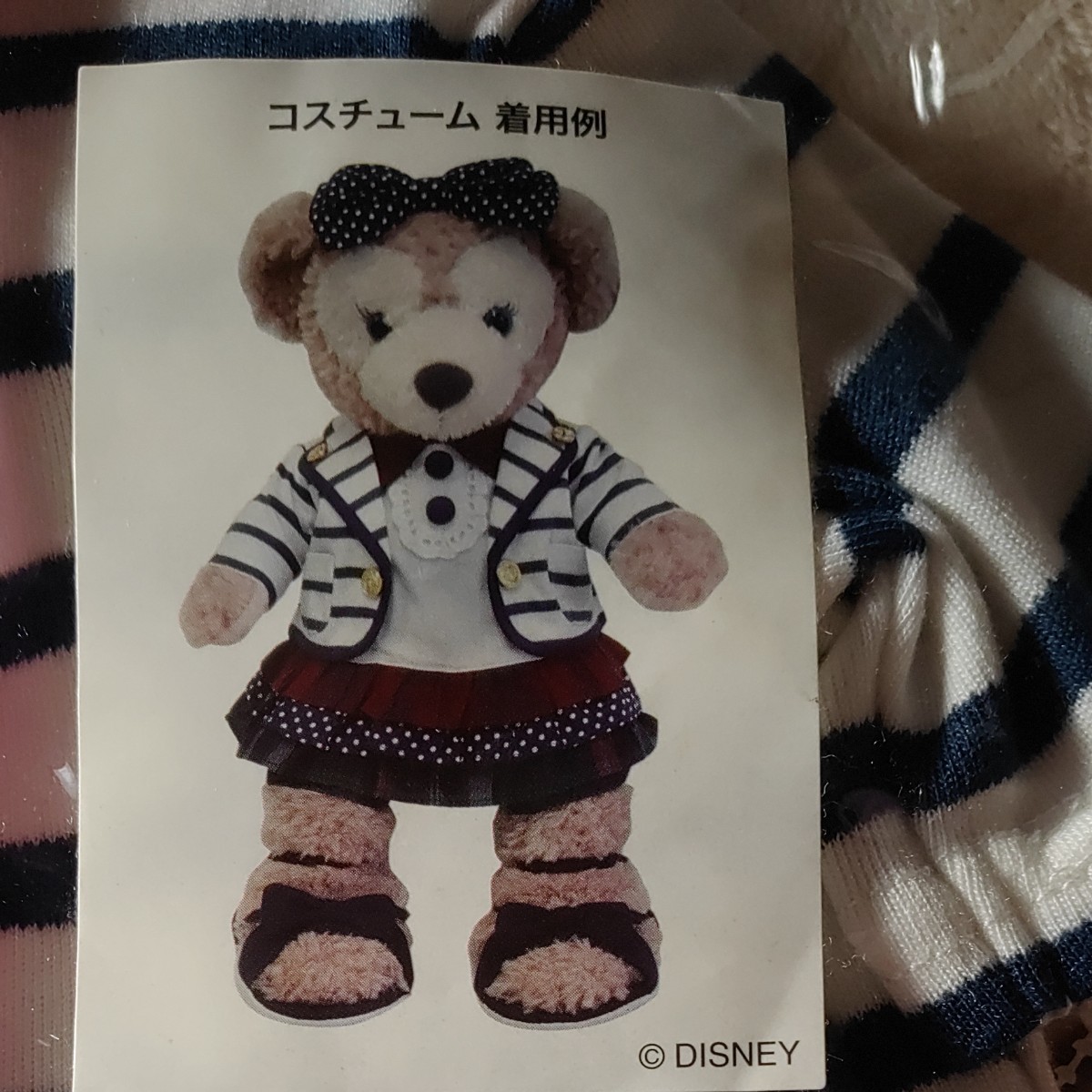 ディズニーシー ダッフィーシェリーメイキャナリークロージング ディズニーシー ダッフィーシェリーメイキャナリークロージング