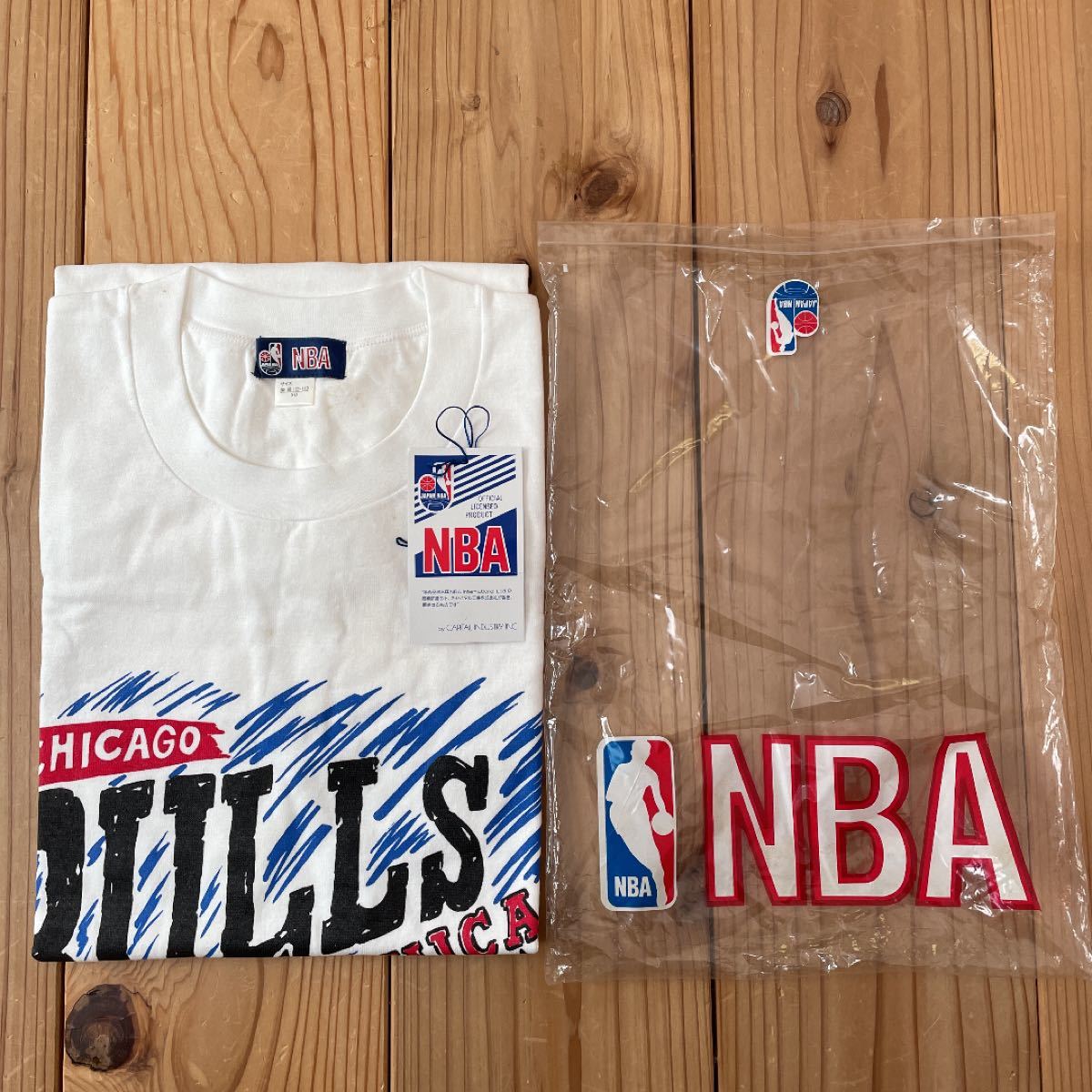 J NBA ブルズ Tシャツ 激レア ヴィンテージ デッドストック XOサイズ