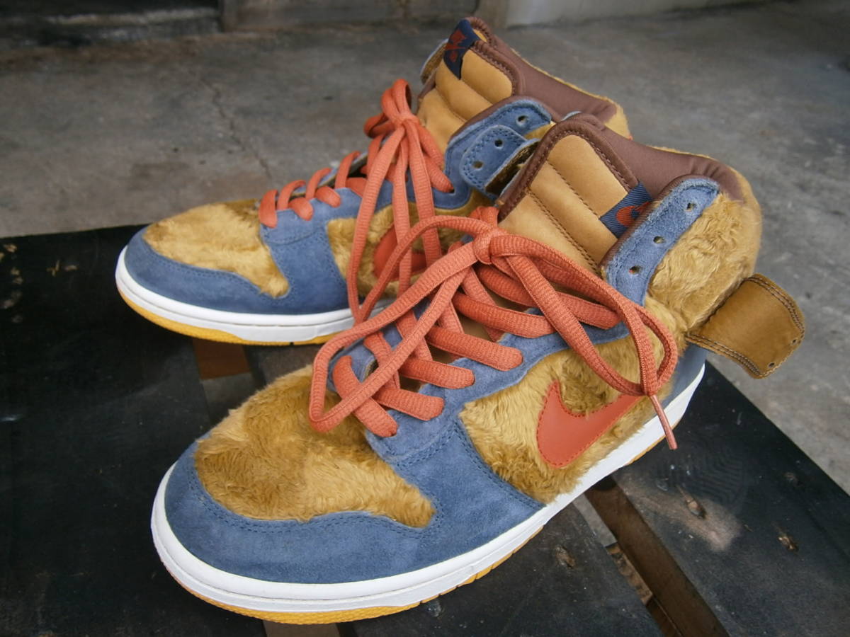 ナイキ NIKE DUNK HIGH PREMIUM SB PAPA BEAR 26 5 限定品(26.5cm 特価店 NIKE DUNK 未使用 BEAR PAPA SB PREMIUM HIGH スニーカー