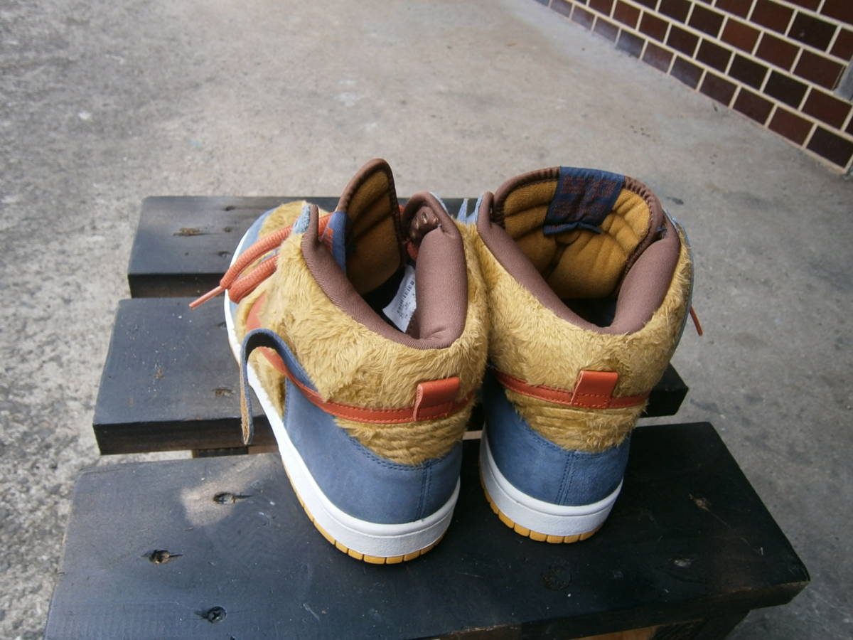 ナイキ NIKE DUNK HIGH PREMIUM SB PAPA BEAR 26 5 限定品(26.5cm 特価店 NIKE DUNK 未使用 BEAR PAPA SB PREMIUM HIGH スニーカー