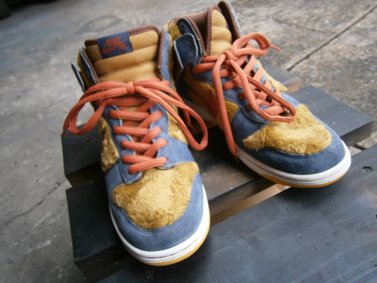 ナイキ NIKE DUNK HIGH PREMIUM SB PAPA BEAR 26 5 限定品(26.5cm 特価店 NIKE DUNK 未使用 BEAR PAPA SB PREMIUM HIGH スニーカー