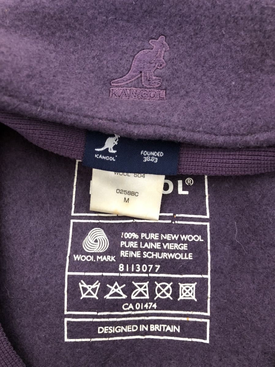 KANGOL wool 100% purple purple Kangol hunting cap cap Casquette hat M