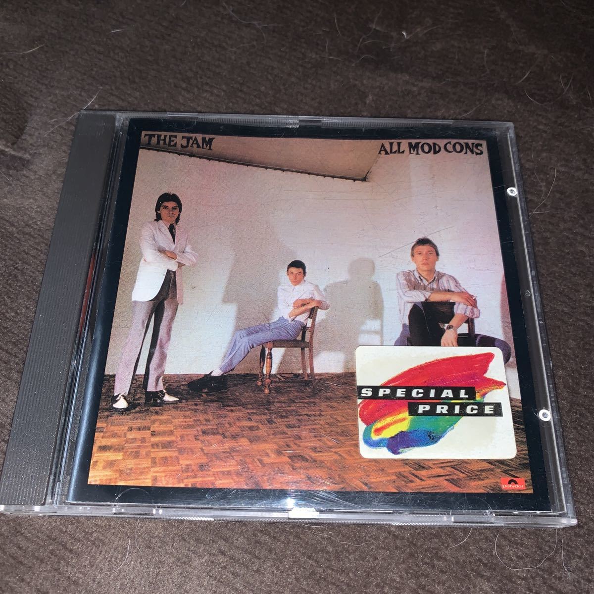 The JAM「ALL MOD CONS」西独盤12曲入CD・1987年発売(1978年作品)［823 282-2(Y)］※中古CD