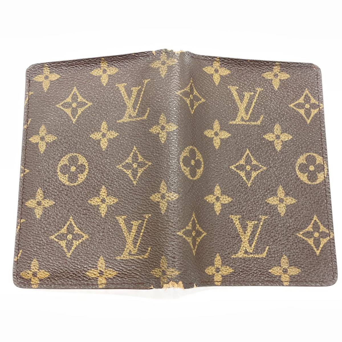 LOUIS VUITTON ルイヴィトン M61619 ボルトビエ アイデンティティ パスケース モノグラム 財布 ブランド 管理RT25319_画像5