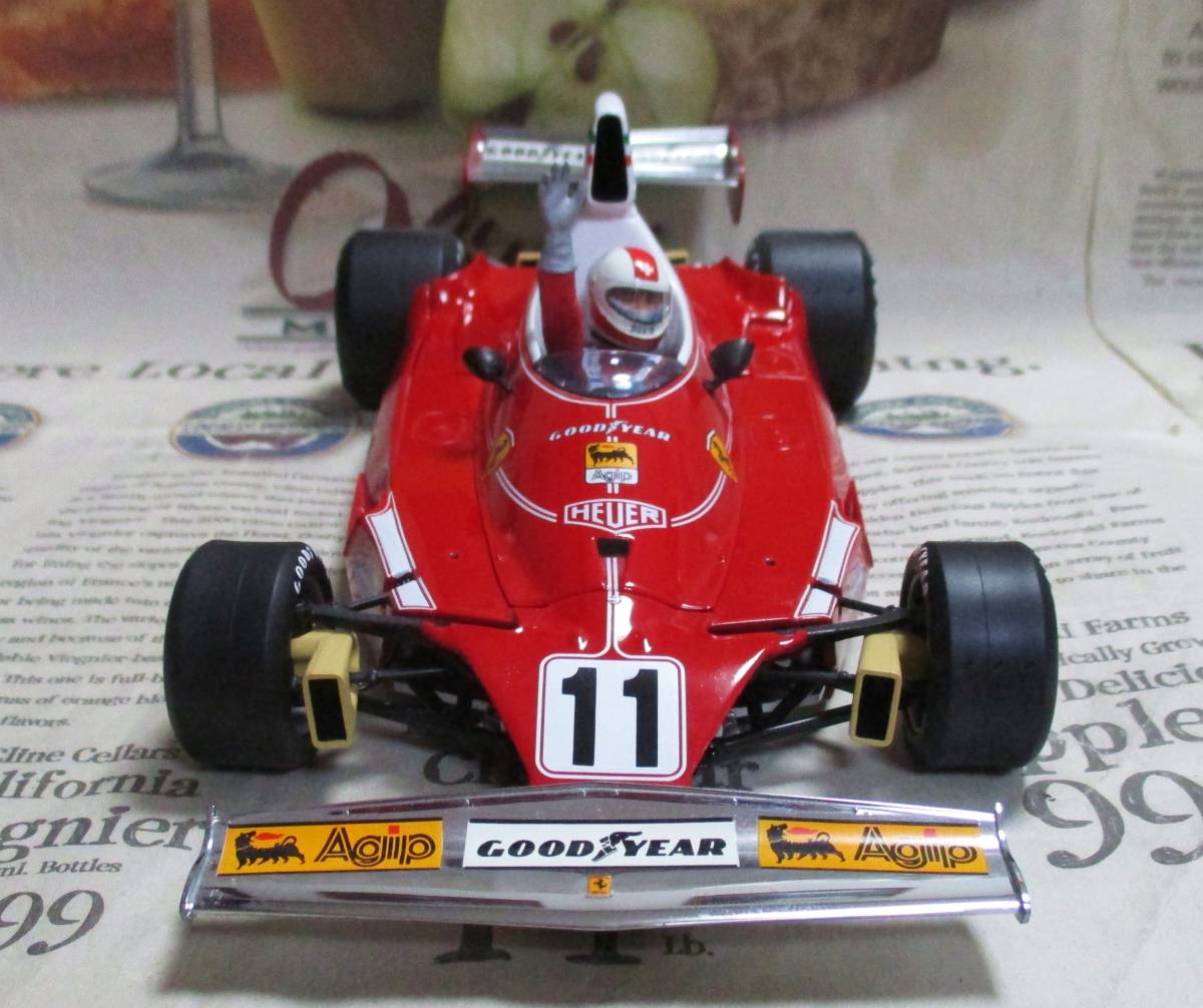 * очень редкий распроданный *EXOTO*1/18*1975 Ferrari 312T #11 1975 Italian GP*Clay Regazzoni* Ferrari 