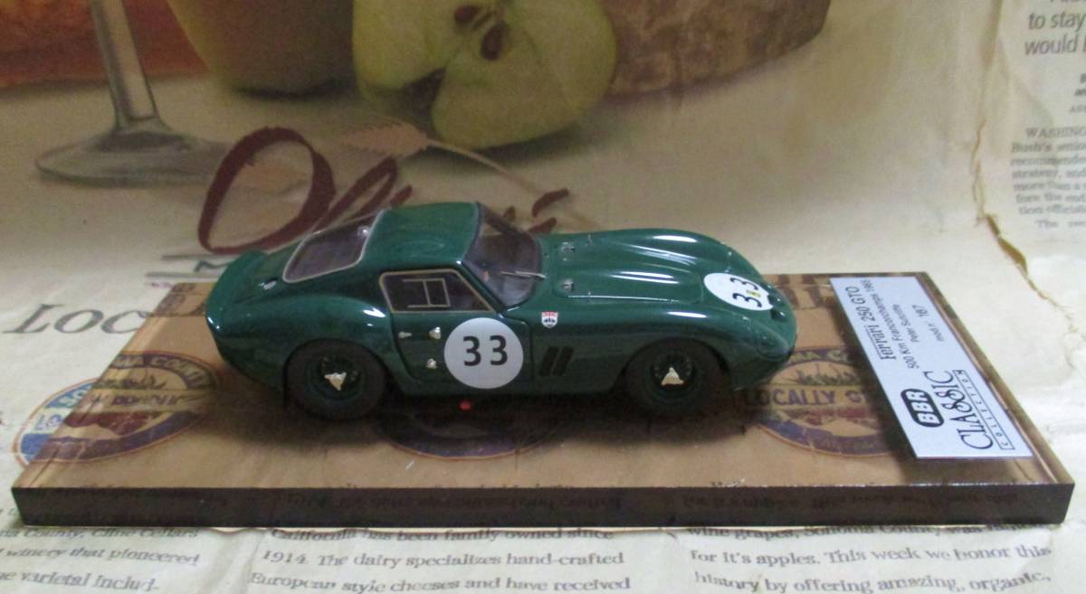 ★絶版*BBR*1/43*Ferrari 250 GTO #33 1965 Spa Francorchamps 500km*フェラーリ≠MR_画像6