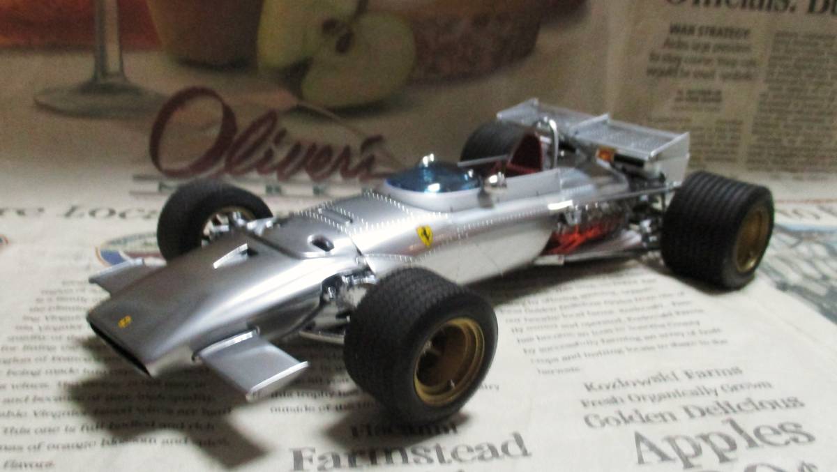 ☆激レア絶版*EXOTO*1/18*1970 Ferrari 312B Aluminum Finish*アルミ≠BBR_画像1