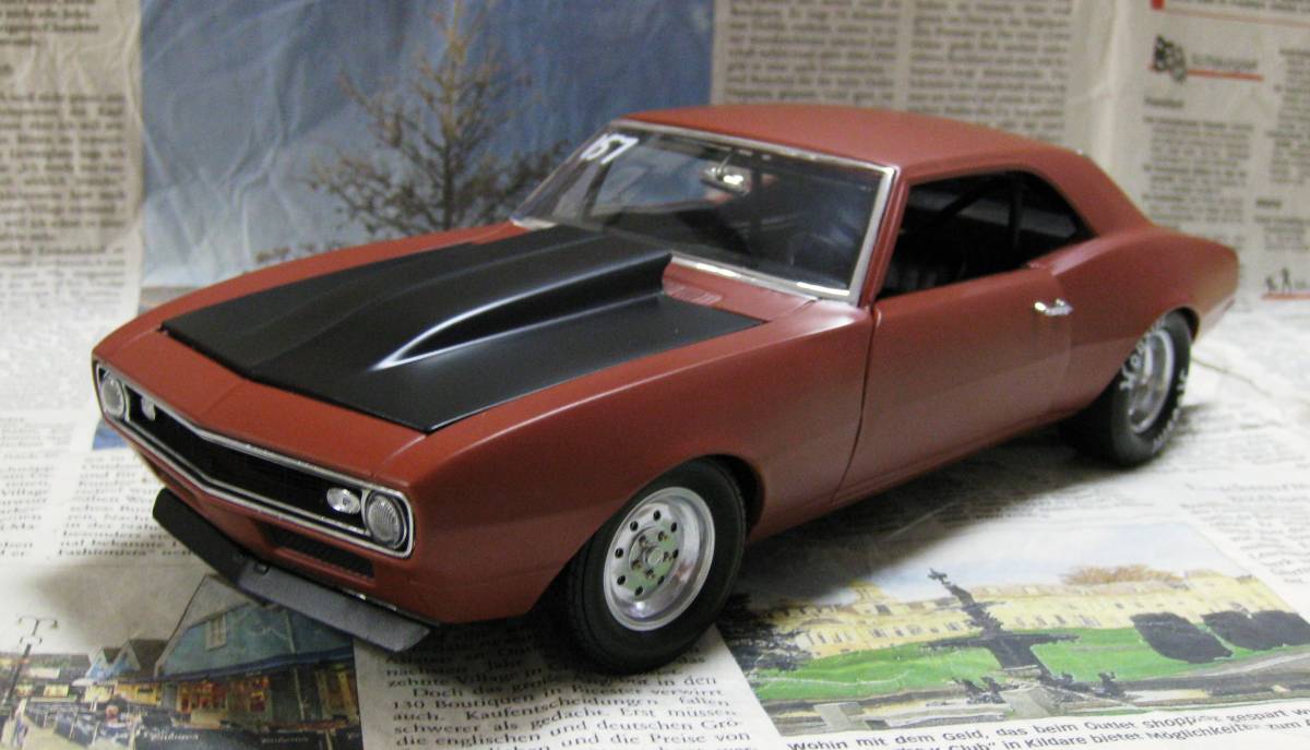 * очень редкий распроданный * мир 996 шт. *GMP*1/18*1968 Pork Chop Camaro≠EXOTO