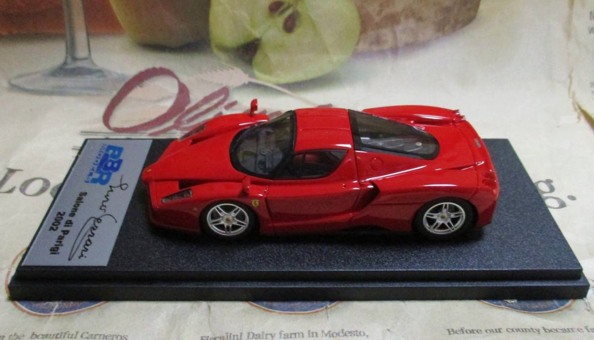 ☆絶版*BBR*1/43*Ferrari Enzo - Salone di Parigi 2002 レッド*フェラーリ≠MR ☆絶版*BBR*1/43*Ferrari Enzo - Salone di Parigi 2002 レッド*フェラーリ≠MR