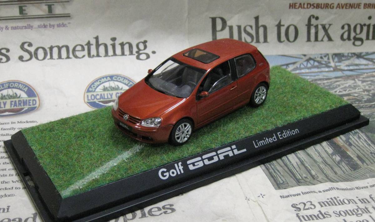 柔らかな質感の Golf ☆レア絶版*ディーラー限定*Schuco*1/43