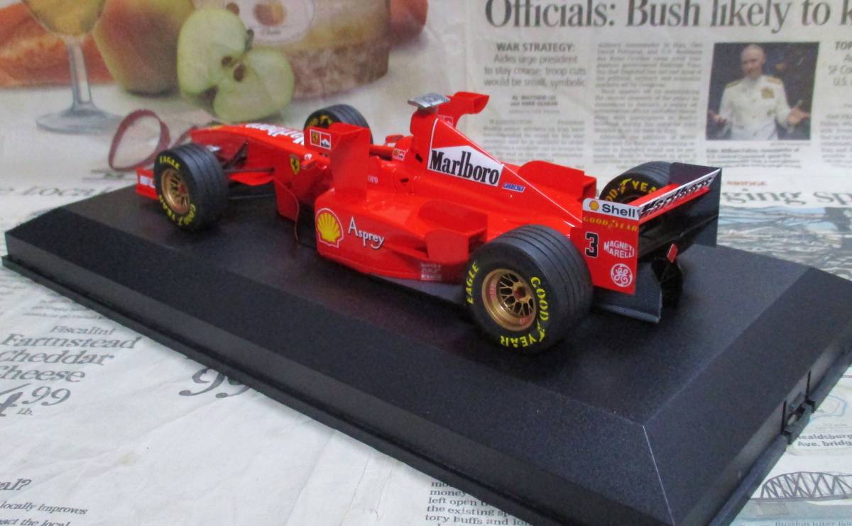 ★激レア絶版*BBR*1/20*Ferrari F300 #3 X-Wing 1998 San Marino GP*Michael Schumacher*フェラーリ_画像2