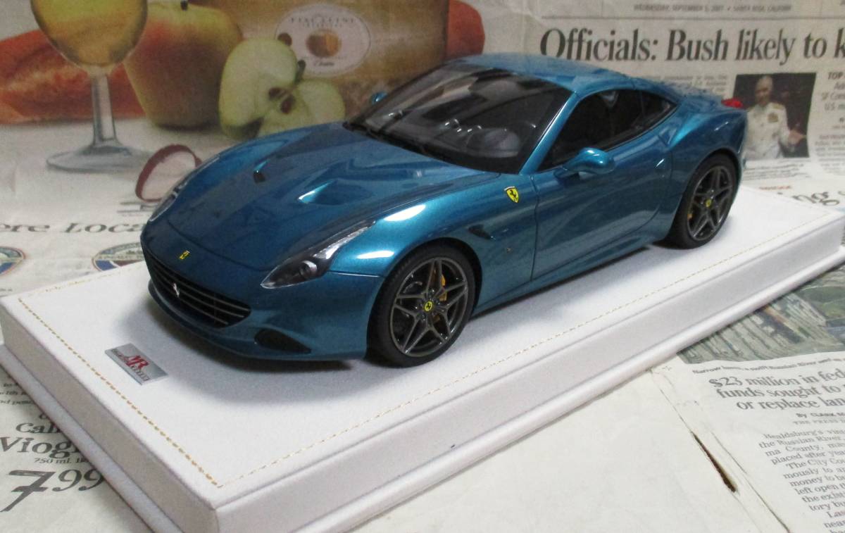 ★絶版*世界25台*MR*1/18*Ferrari California T アルテミスグリーン*フェラーリ≠BBR_画像1