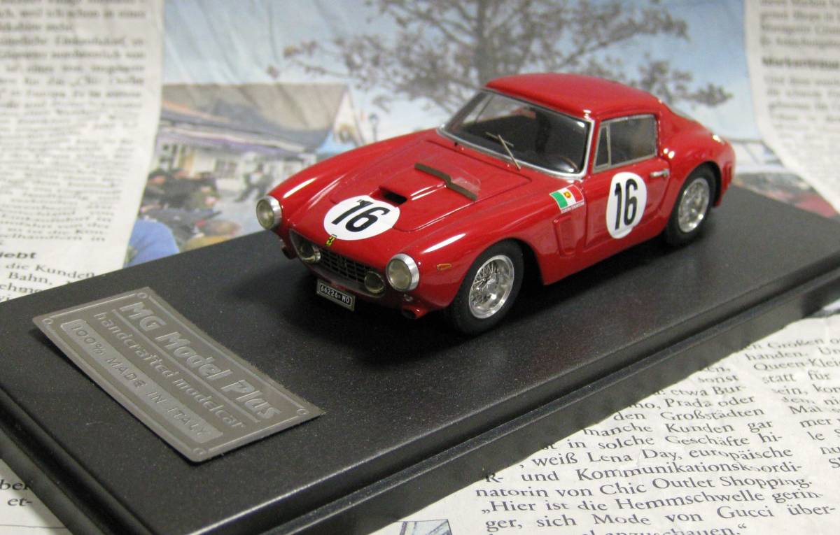 ★絶版*MG Model*1/43*Ferrari 250 SWB #16 1961 Le Mans 24h*フェラーリ≠BBR,MR