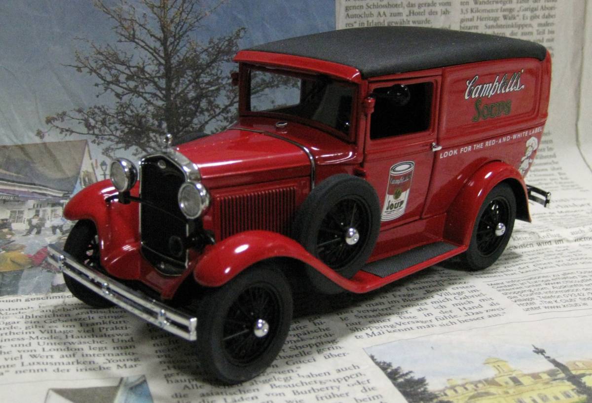 ★絶版*ダンバリーミント*1/24*1931 Ford Panel Delivery Truck - Campbell's Soup*トラック*キャンベルスープ