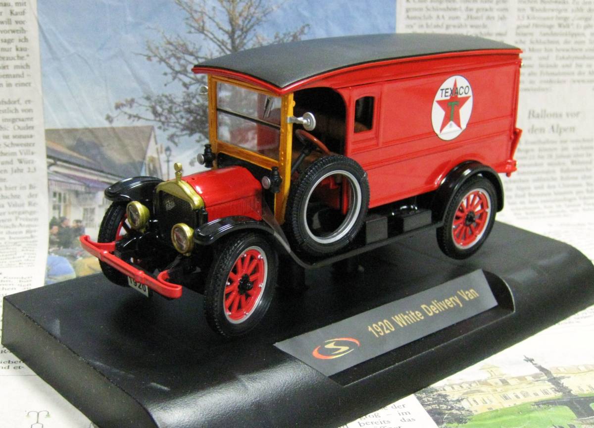 *Signature Models*1/32*1920 Ford Delivery Van - Texaco レッド/ブラック≠フランクリンミント