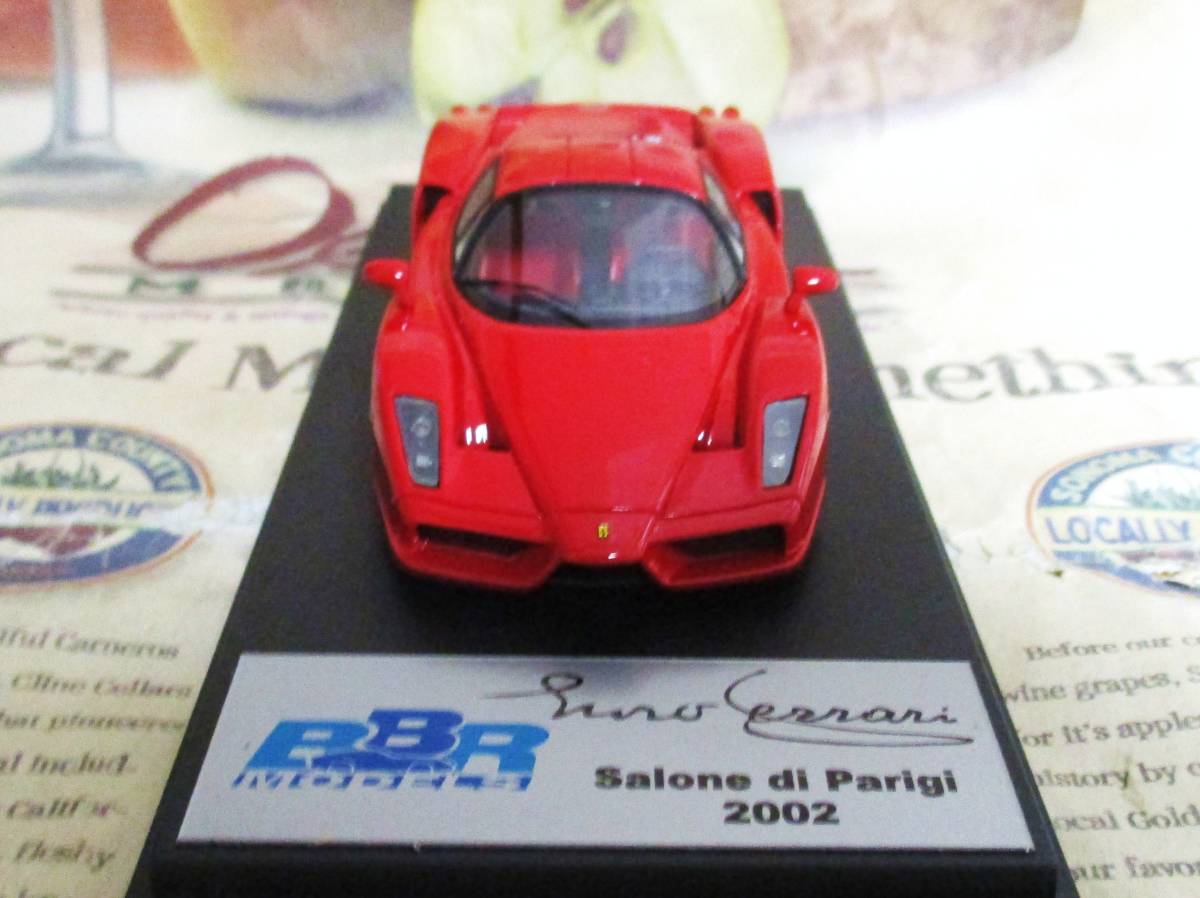 ☆絶版*BBR*1/43*Ferrari Enzo - Salone di Parigi 2002 レッド*フェラーリ≠MR ☆絶版*BBR*1/43*Ferrari Enzo - Salone di Parigi 2002 レッド*フェラーリ≠MR