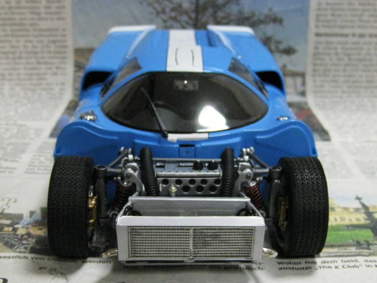*レア絶版*EXOTO*1/18*1968 Lola-Chevrolet T70 MkIII Coupe #9 1968 Sebring 12h_画像7