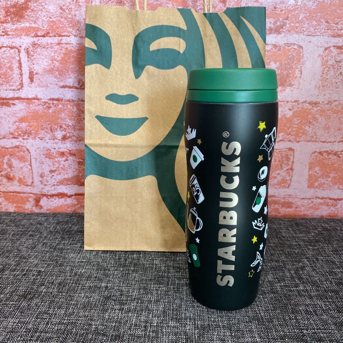 STARBUCKS スタバ　スターバックス　カーブドステンレスボトルスターバックスルーツ　ベアリスタ　水筒　タンブラー