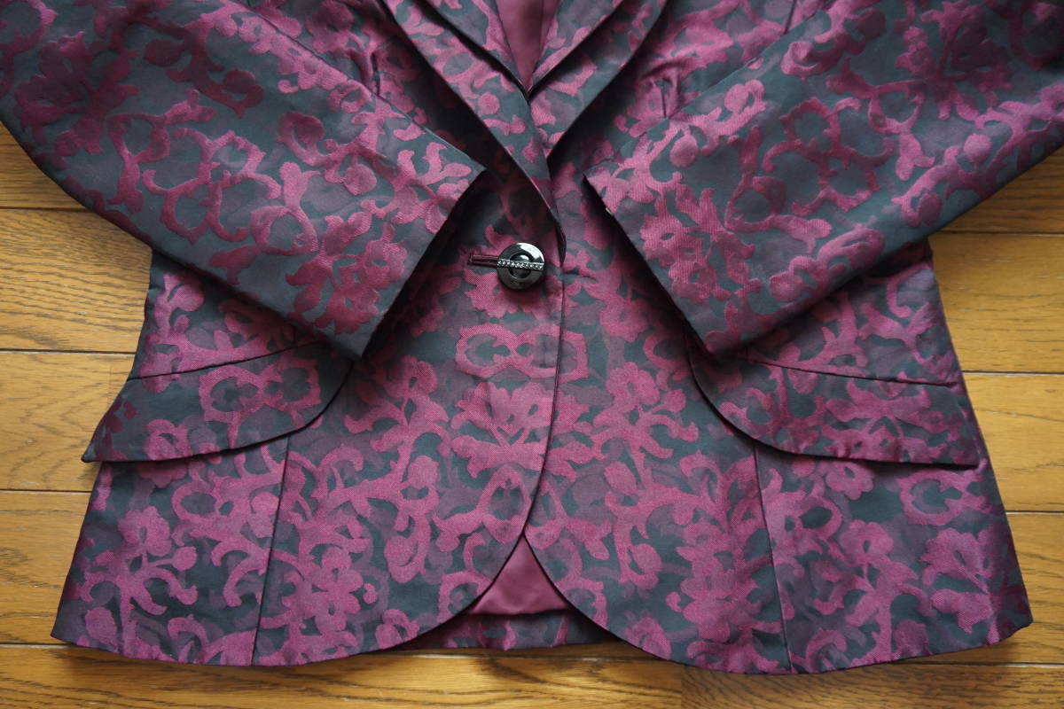  new goods * HANAE MORI is na emo li* jacket & skirt suit * size 38