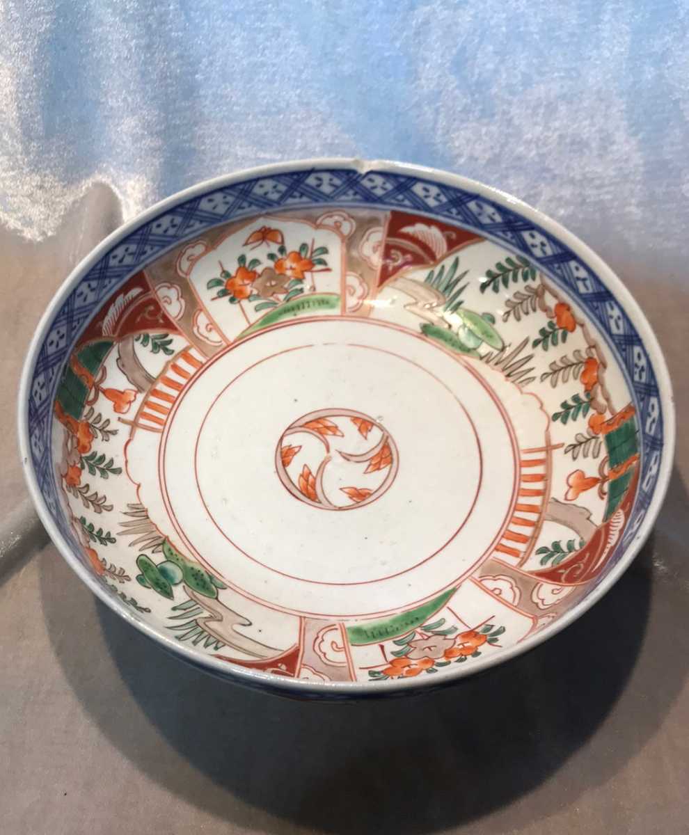35%OFF 伊万里焼金彩赤絵大鉢 花草文 ディスプレイ用品 インテリア