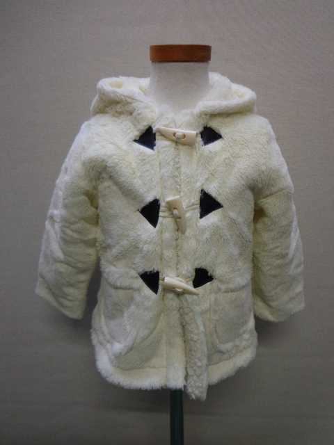 *[ reuse corner shop stock sale ]* beautiful goods *OP:1st outer duffle coat fake fur ivory series (90)*