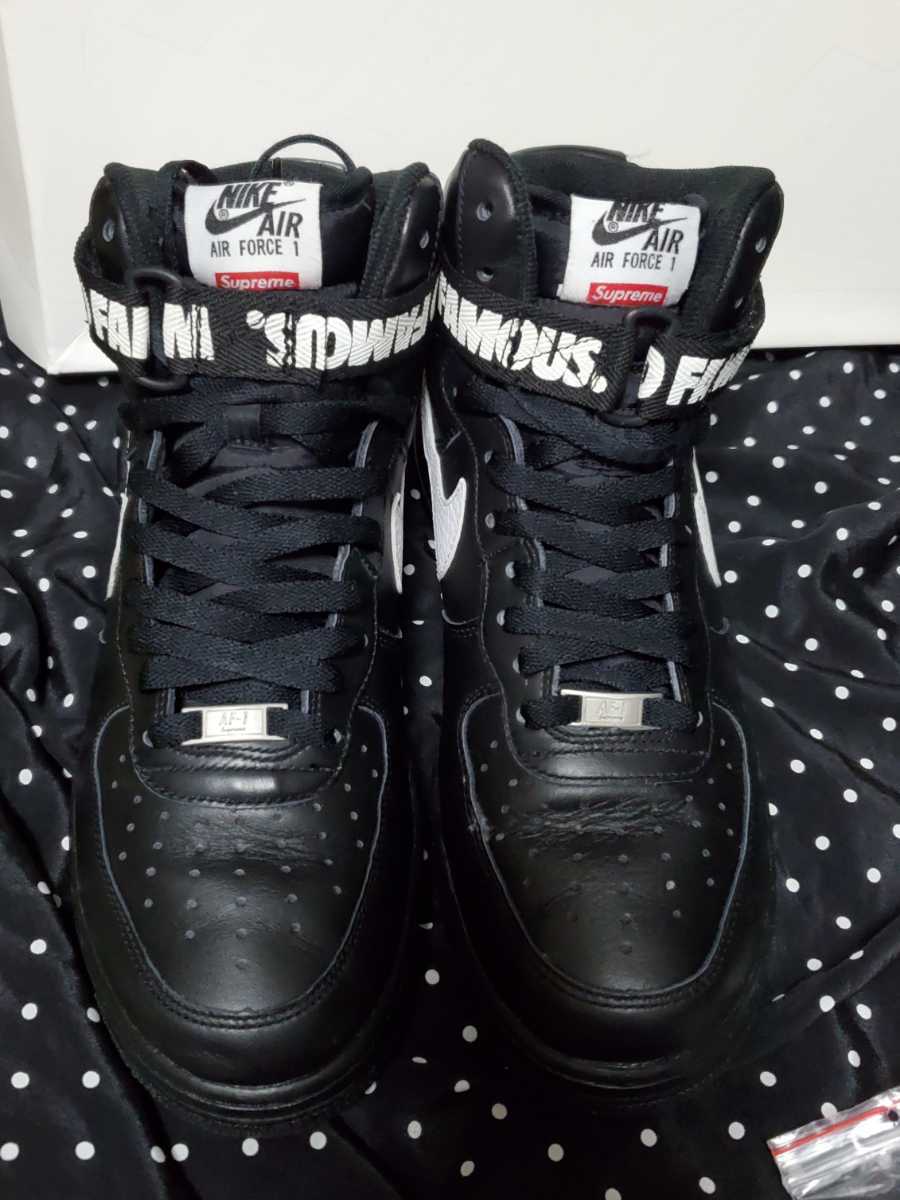  【出品終了予定によりお早めに】在庫1点のみ■即決■最終価格】Supreme Nike Air Force 1 High SP シュプリーム ナイキ エアフォース1 _画像1