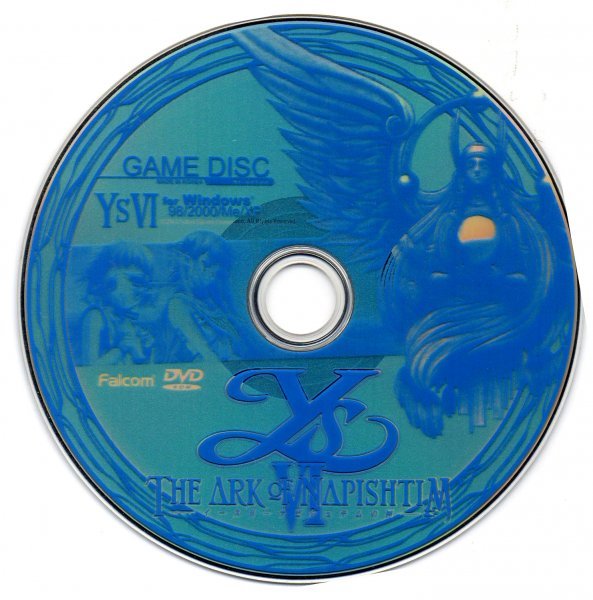 [ including in a package OK] e-s 6 / Ys Ⅵ / Windows version /napishutem. ./ DVD-ROM version 