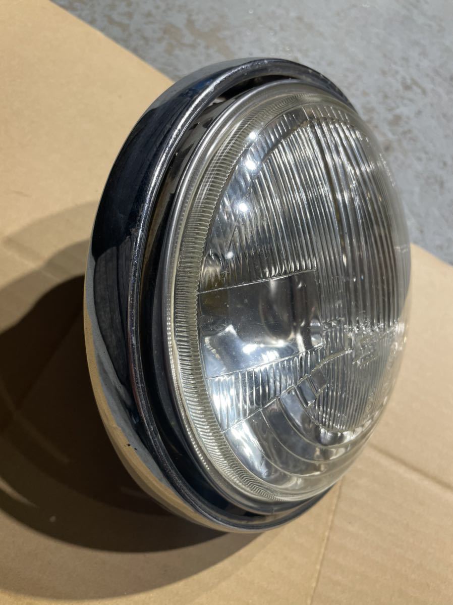 品質が完璧 CIBIE 750RS 180パイ ブラックリム Zビーム シビエ 当時物