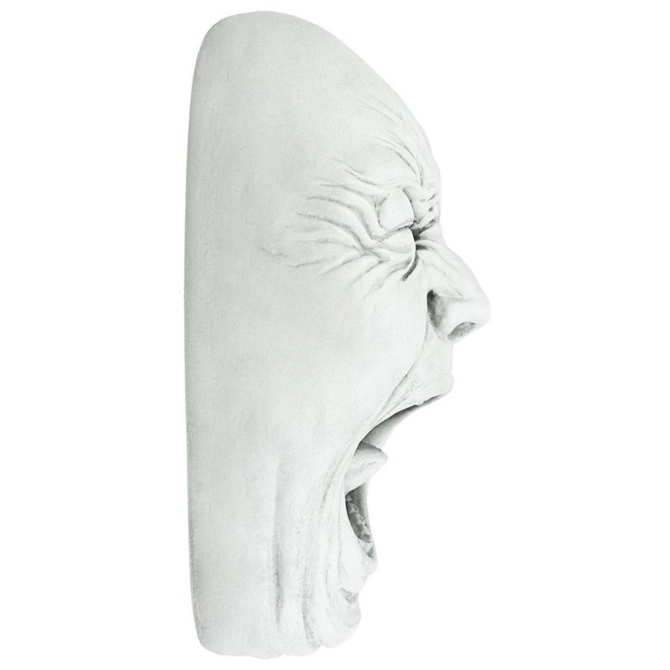 ヤフオク 西洋彫刻 泣き叫ぶサイモン 叫びの表情 仮面マス