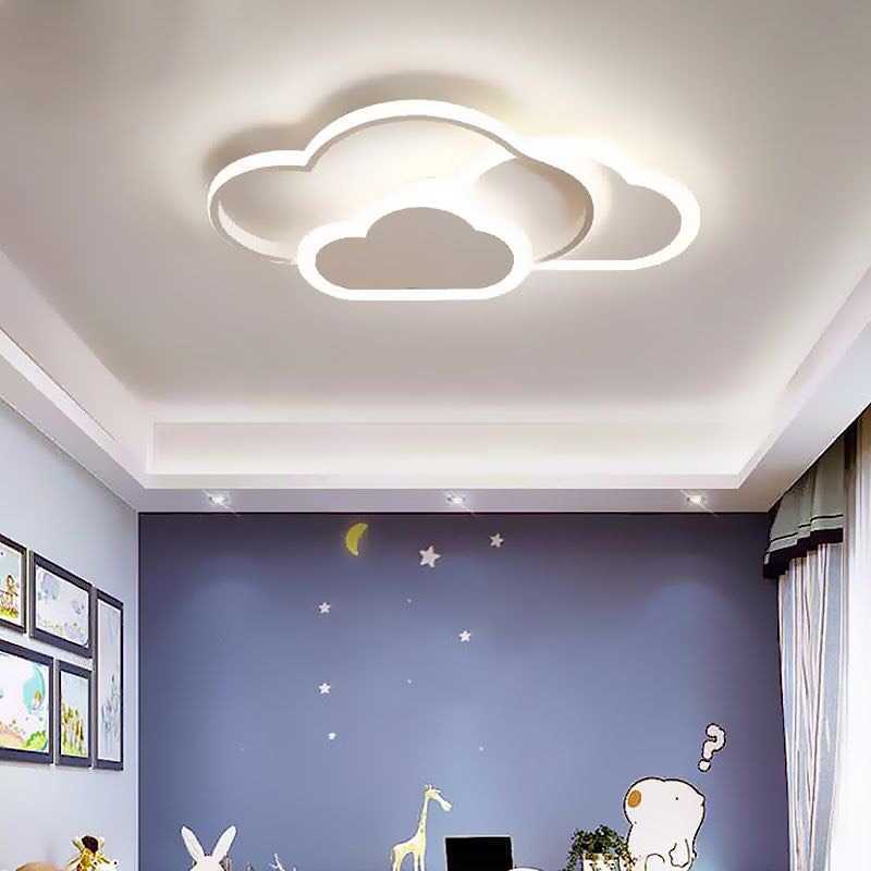 【今日の超目玉】 大特価　LEDシーリングライト リビング照明 子供屋照明 天井照明 雲型 白色 8畳用～