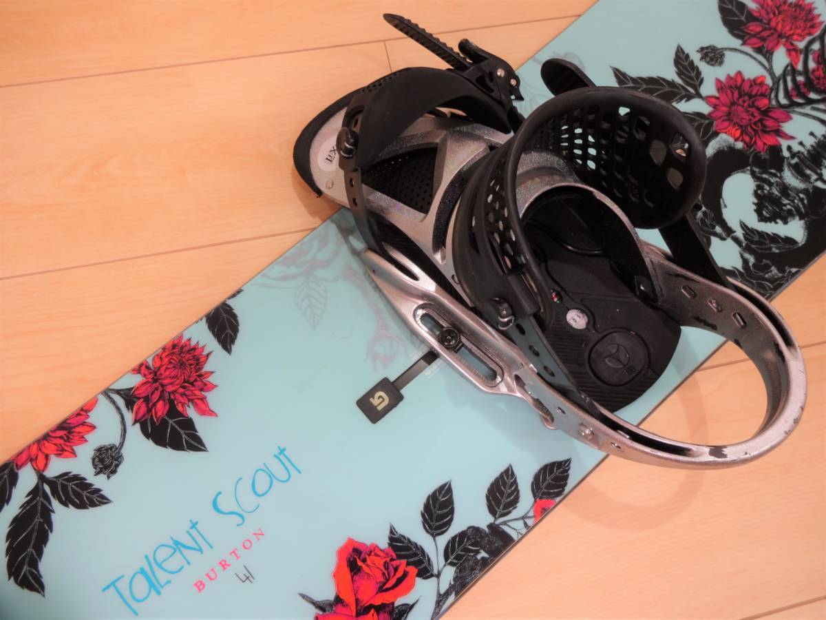 美品 BURTON TALENT SCOUT 141 ビンディング LEXA EST Mサイズ セット バートン タレントスカウト レクサ レディース 女性 美品 BURTON TALENT SCOUT 141 ビンディング LEXA EST Mサイズ セット バートン タレントスカウト レクサ レディース 女性
