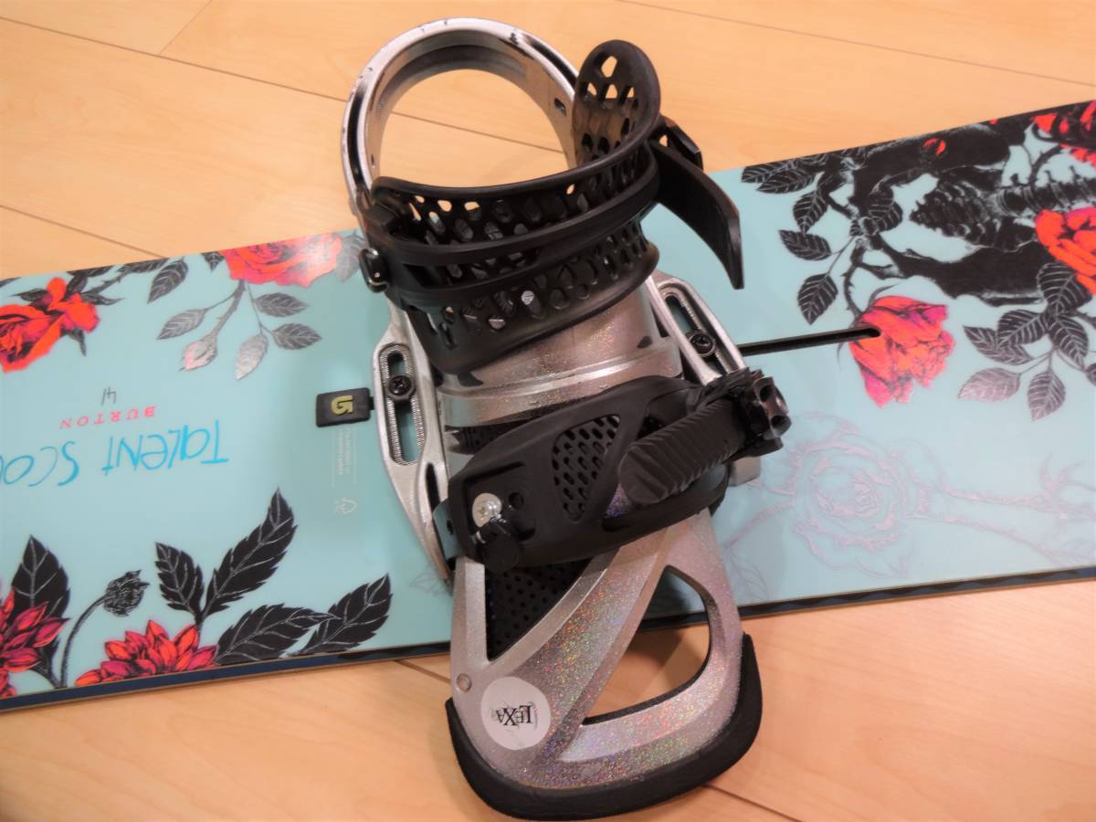 美品 BURTON TALENT SCOUT 141 ビンディング LEXA EST Mサイズ セット バートン タレントスカウト レクサ レディース 女性 美品 BURTON TALENT SCOUT 141 ビンディング LEXA EST Mサイズ セット バートン タレントスカウト レクサ レディース 女性